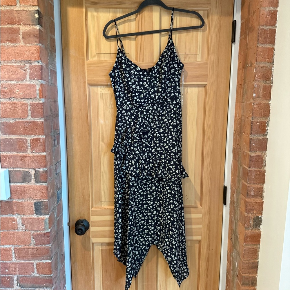 Floral Spaghetti Strap Dress